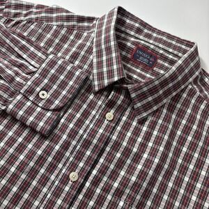 Untuckit Button Down Classic‎ Stewart Plaid  Men's Size XXL